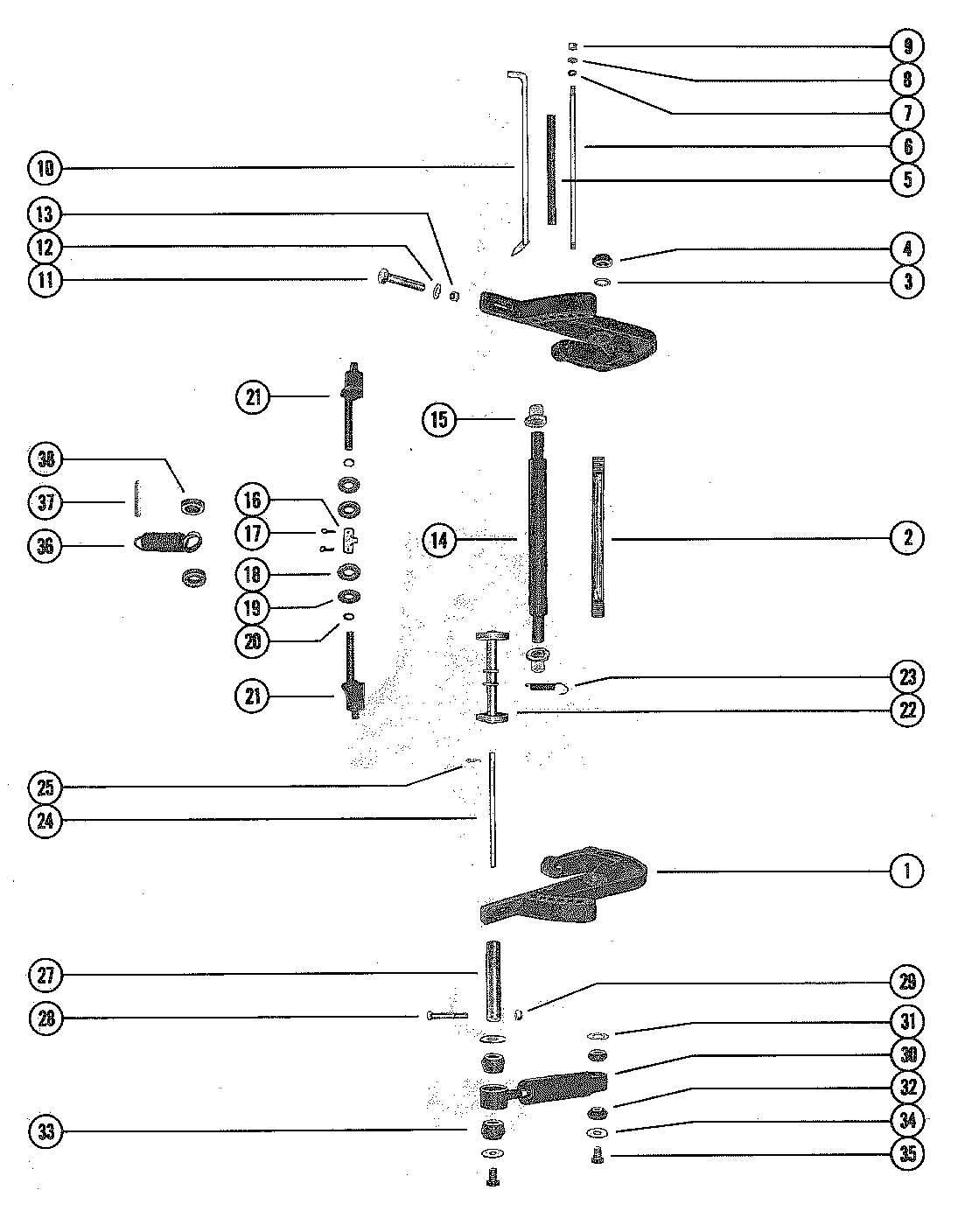 TRANSOM BRACKET