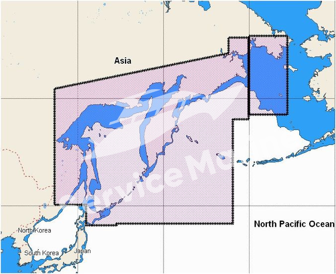 Навигационная карта "Камчатка и Курильские острова", MAX-N+