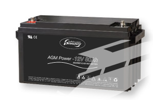 Мощная стартерная AGM батарея 12В емкостью 80Ач